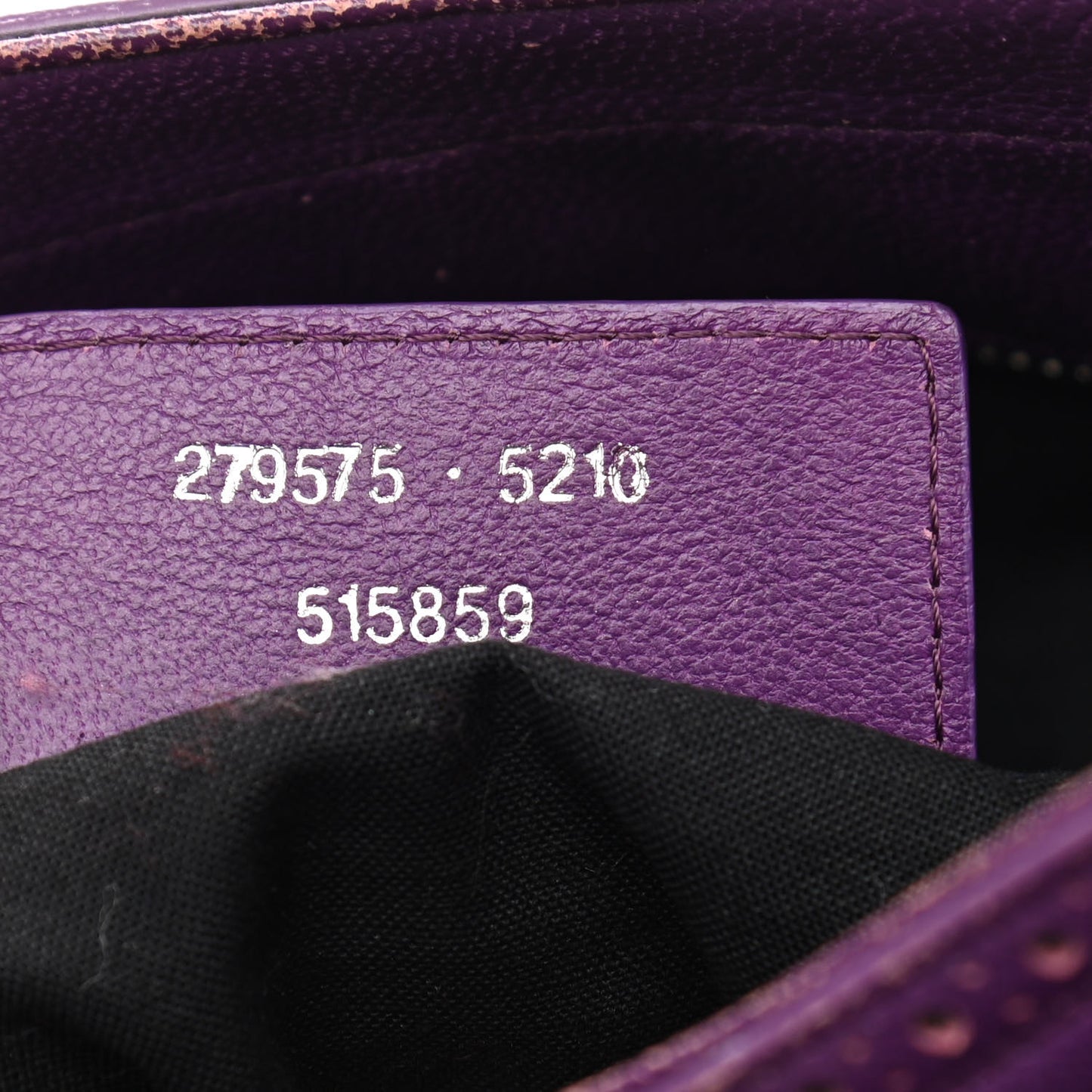 Agneau Classic Silver Hardware Riva Velo Purple