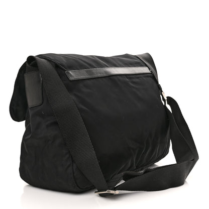 Prada Tessuto Nylon Messenger Bag Black 3 of 15