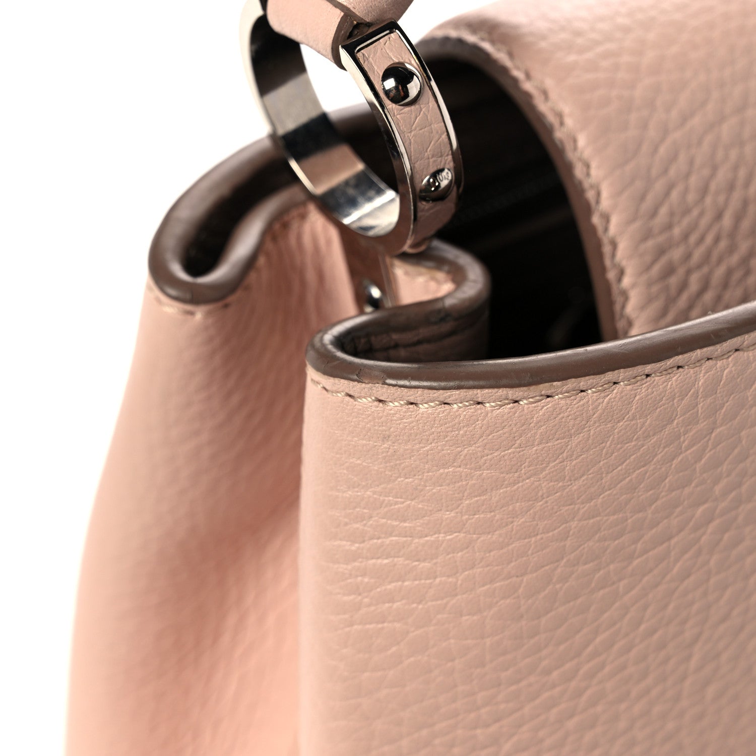 Louis Vuitton Taurillon Capucines BB Petale 12 of 13
