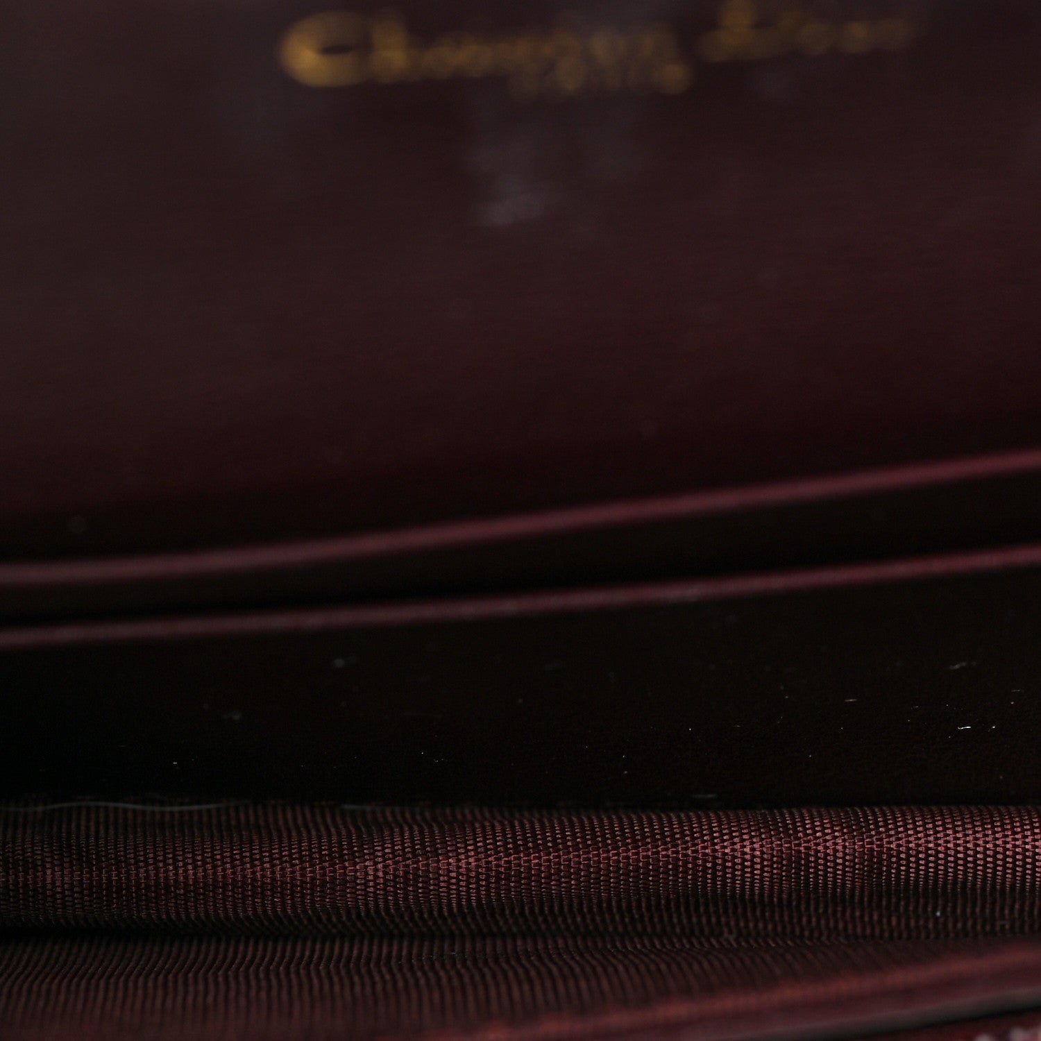 Christian Dior Oblique Saddle Card Holder Bordeaux 5 of 6