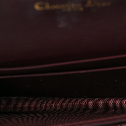 Christian Dior Oblique Saddle Card Holder Bordeaux 5 of 6