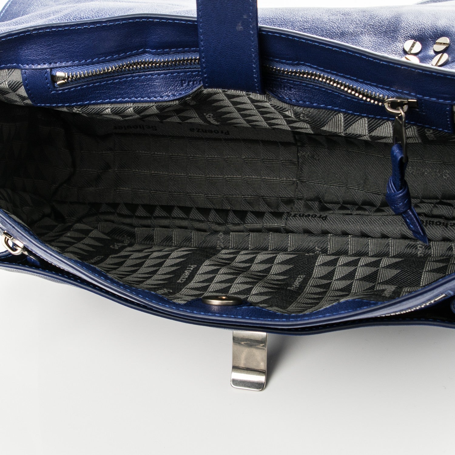 Proenza Schouler Lambskin Medium PS1 Satchel Cobalt 5 of 13