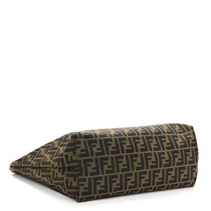 Fendi Zucca Medium Roll Tote Tobacco 4 of 9