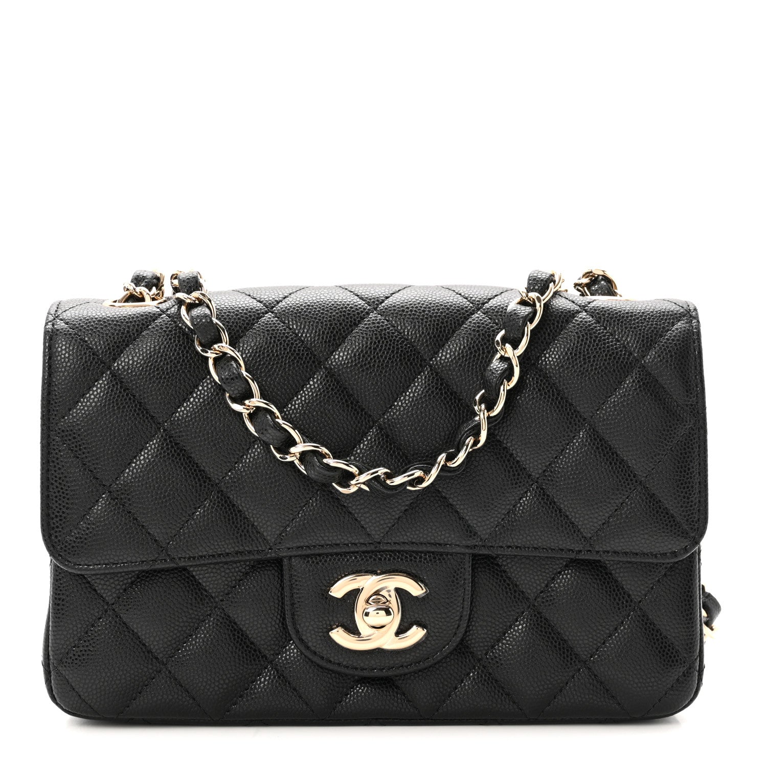Chanel Caviar Quilted Mini Rectangular Flap Black 1 of 11