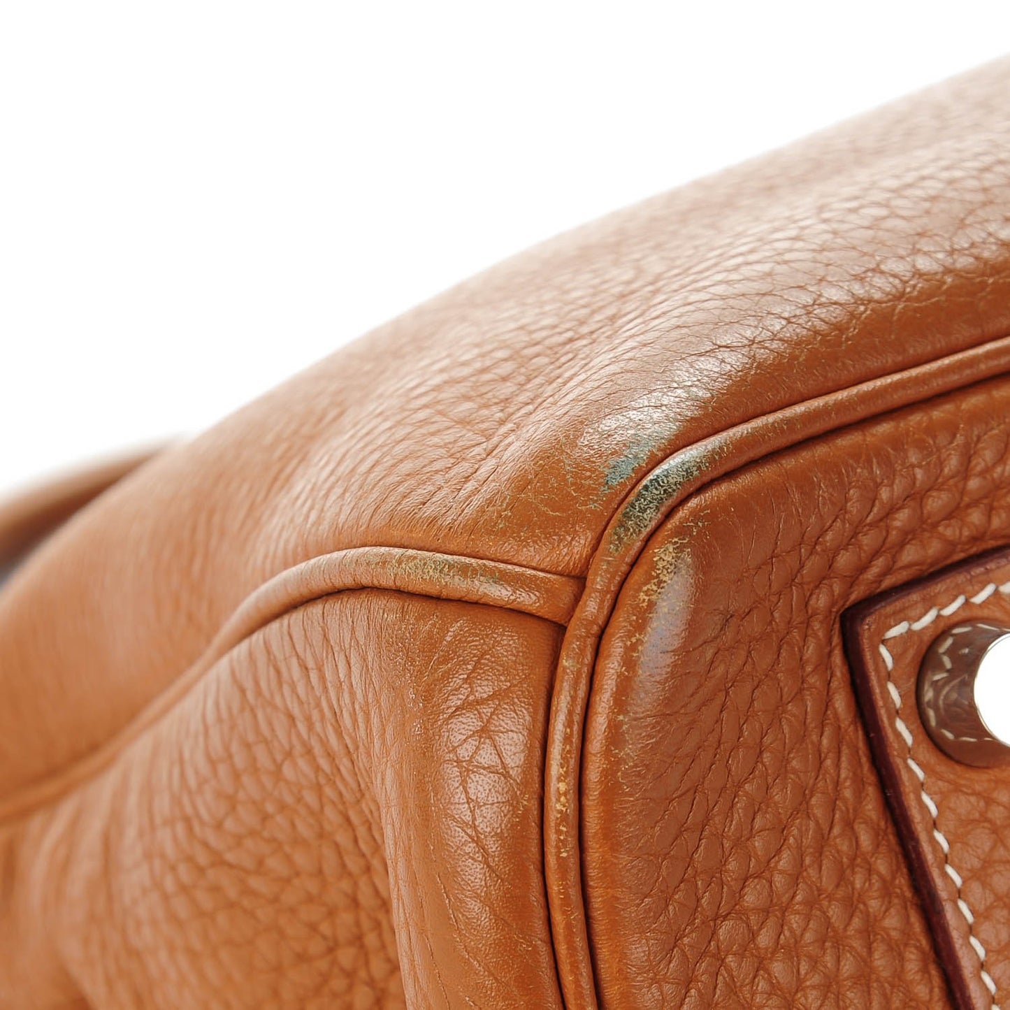 Taurillon Clemence Birkin 35 Gold