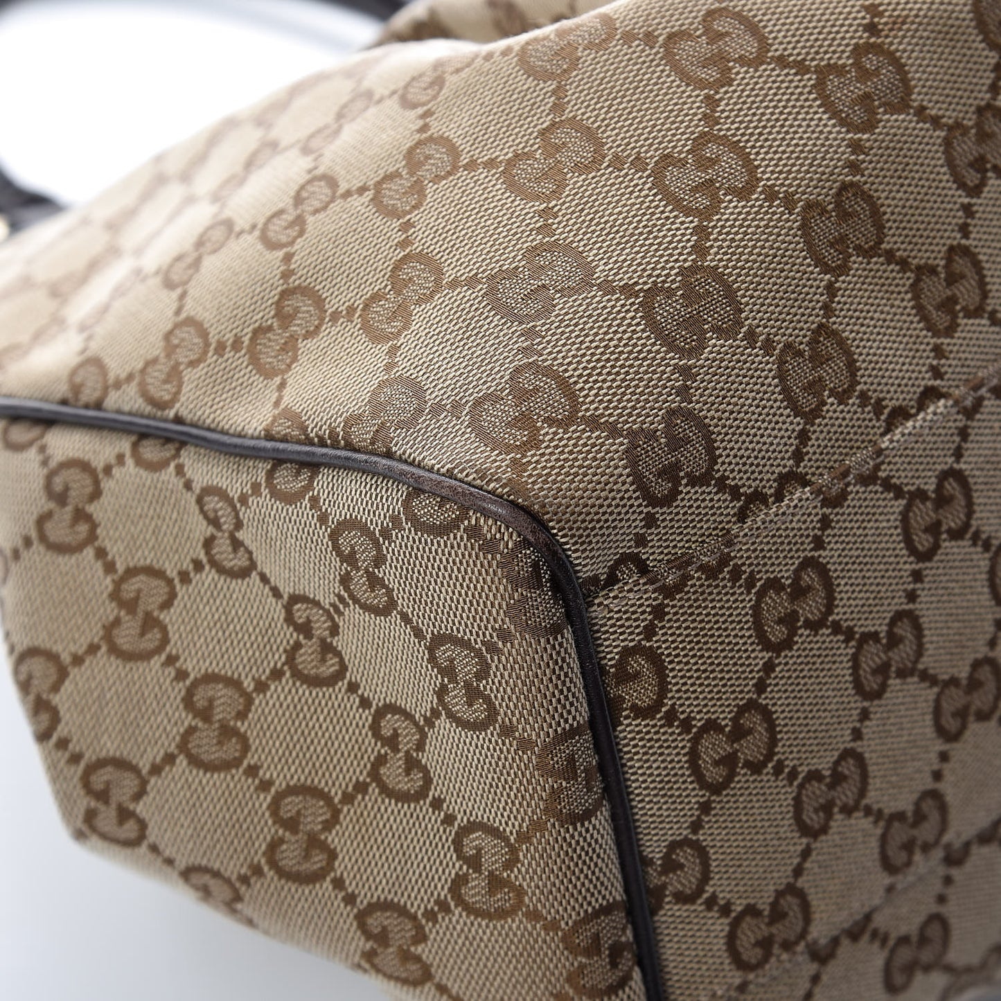 Monogram Medium Sukey Tote Dark Brown