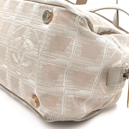 Chanel Nylon Travel Bowler Beige 9 of 13