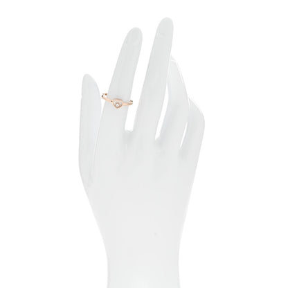 Chopard 18K Rose Gold Diamond Happy Heart Ring 55 7.25 2 of 7