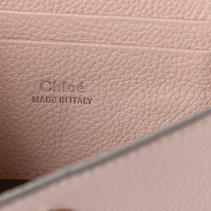 Chloe Calfskin Mini Faye Shoulder Bag Cement Pink 8 of 9