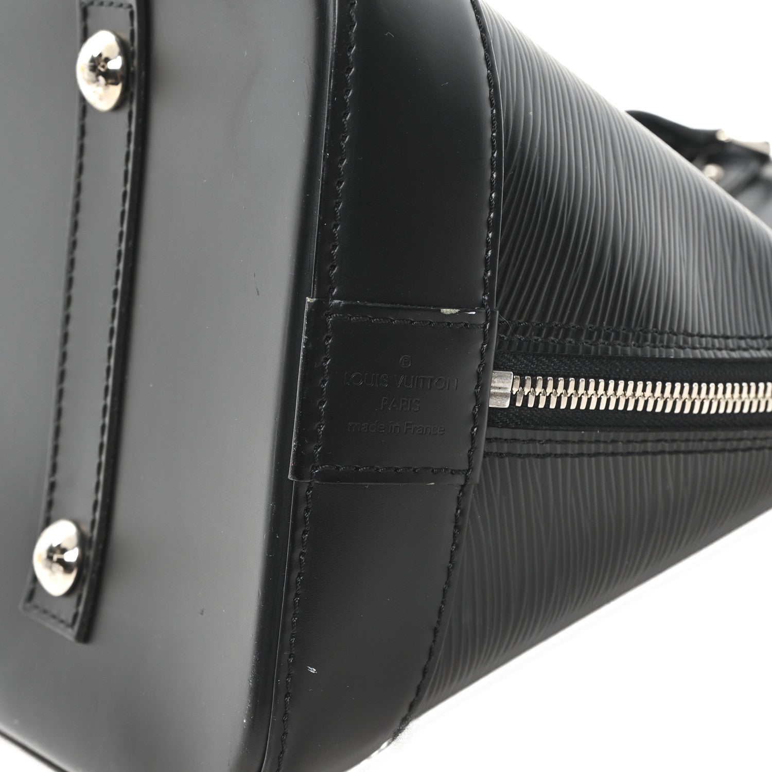 Louis Vuitton Epi Alma GM Black 6 of 9