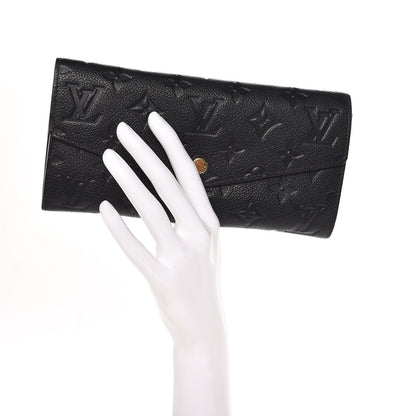 Louis Vuitton Empreinte Curieuse Wallet Black 2 of 8