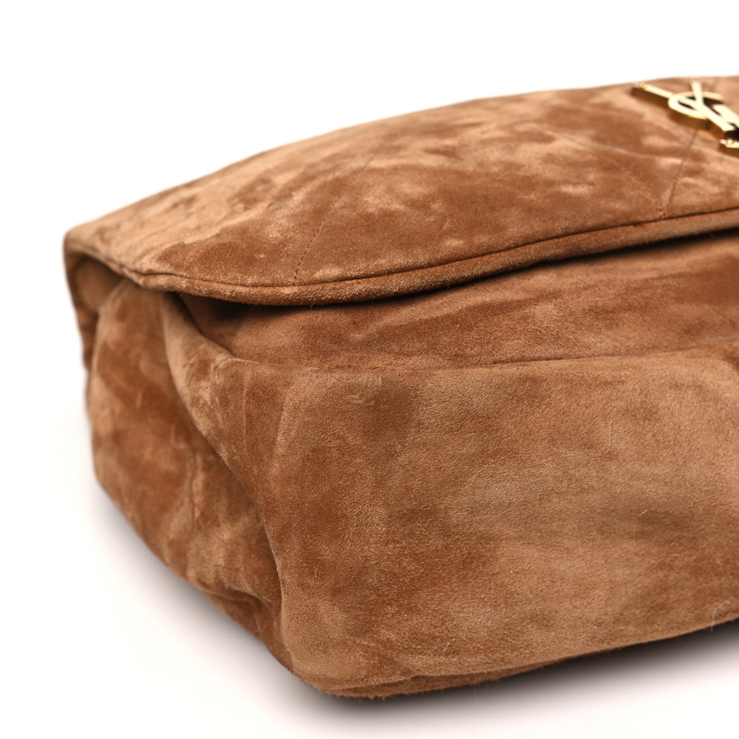 Saint Laurent Suede Matelasse Monogram Large Jamie 4.3 Snuff 9 of 10