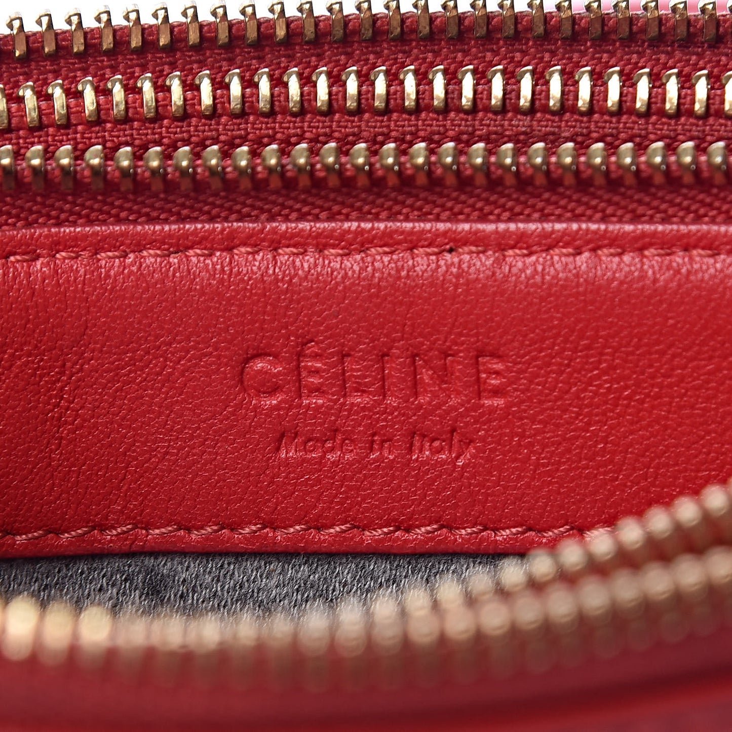 Lambskin Small Trio Crossbody Bag Red