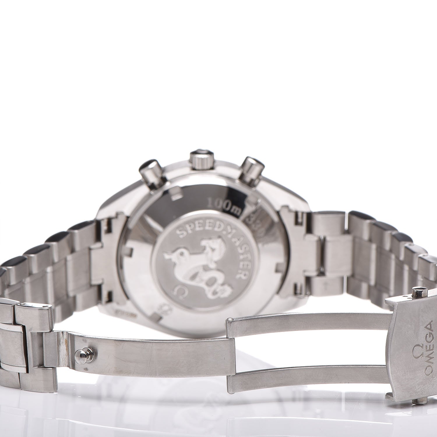 Omega Stainless Steel 40mm Speedmaster Date Chronograph Automatic Watch Grey 323.30.40.40.06.001 5 of 7
