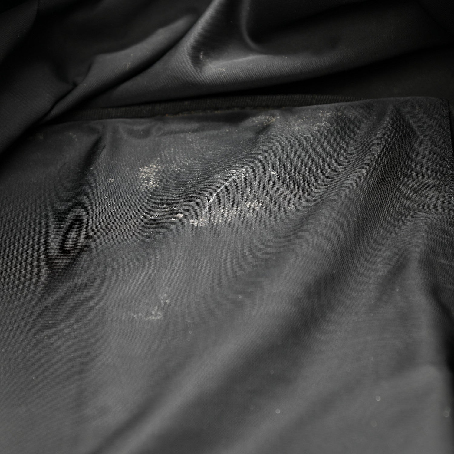 Prada Tessuto Nylon Saffiano Viaggio Duffle Black 10 of 14