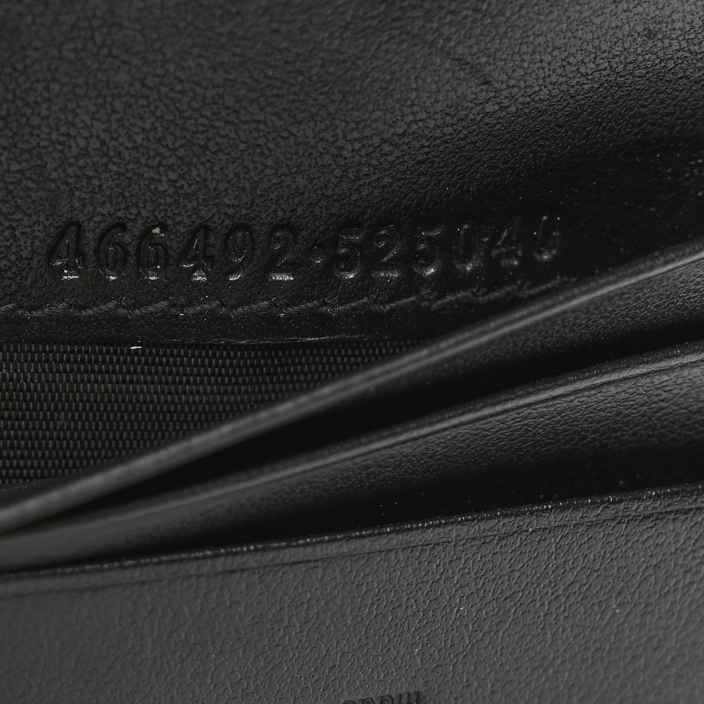 Calfskin Matelasse GG Marmont Card Case Wallet Black