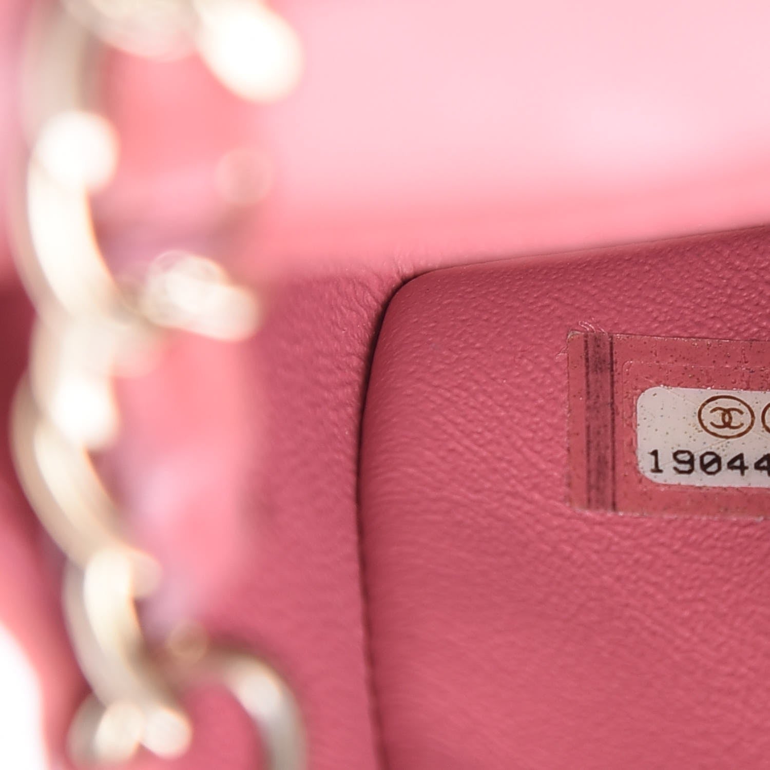 Chanel Lambskin Quilted Valentine Charms Mini Rectangular Flap Pink 7 of 7