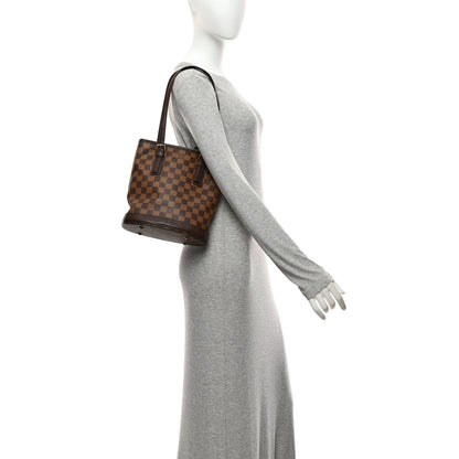 Louis Vuitton Damier Ebene Marais Bucket 23 2 of 11