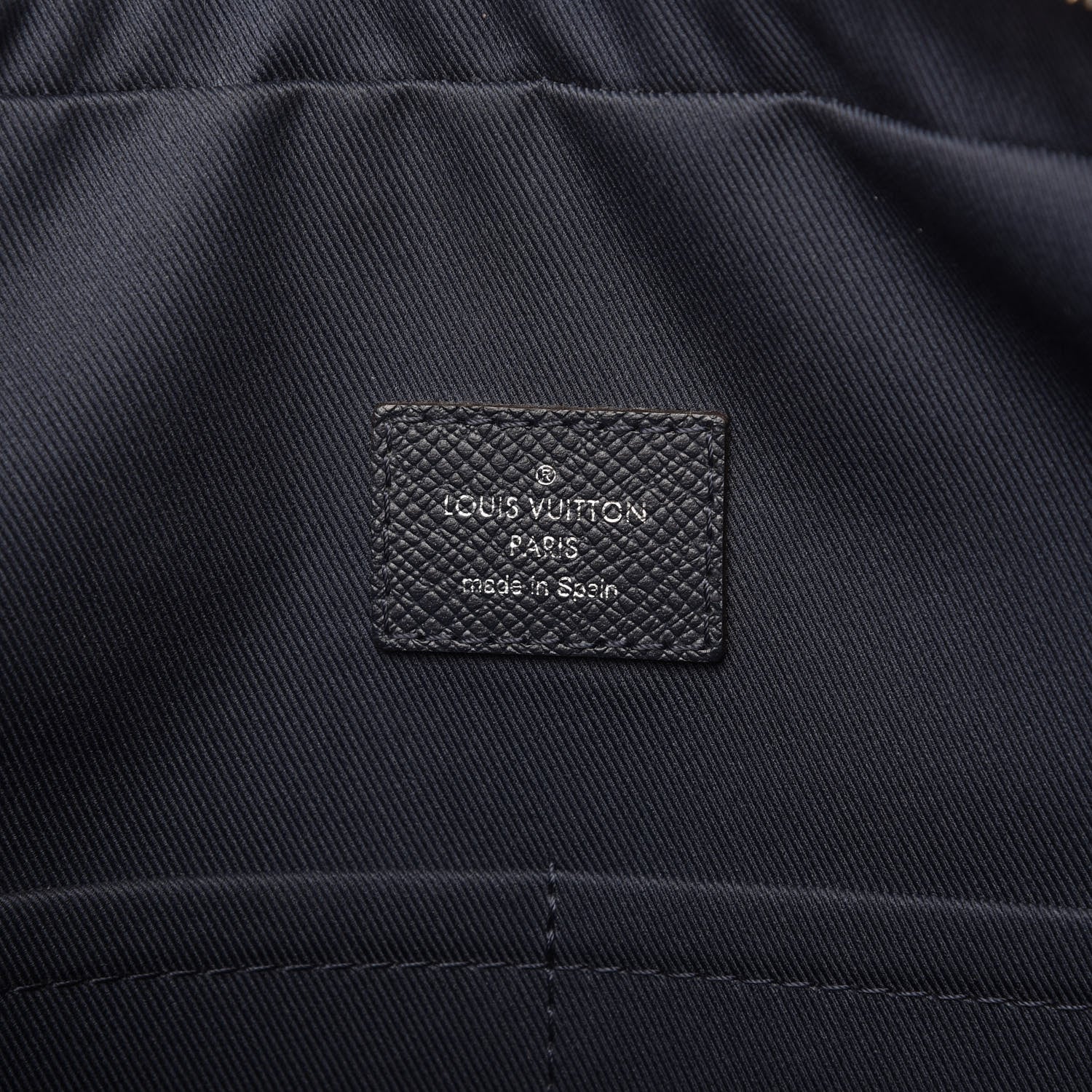 Louis Vuitton Taiga Anton Messenger PM Ocean 8 of 8