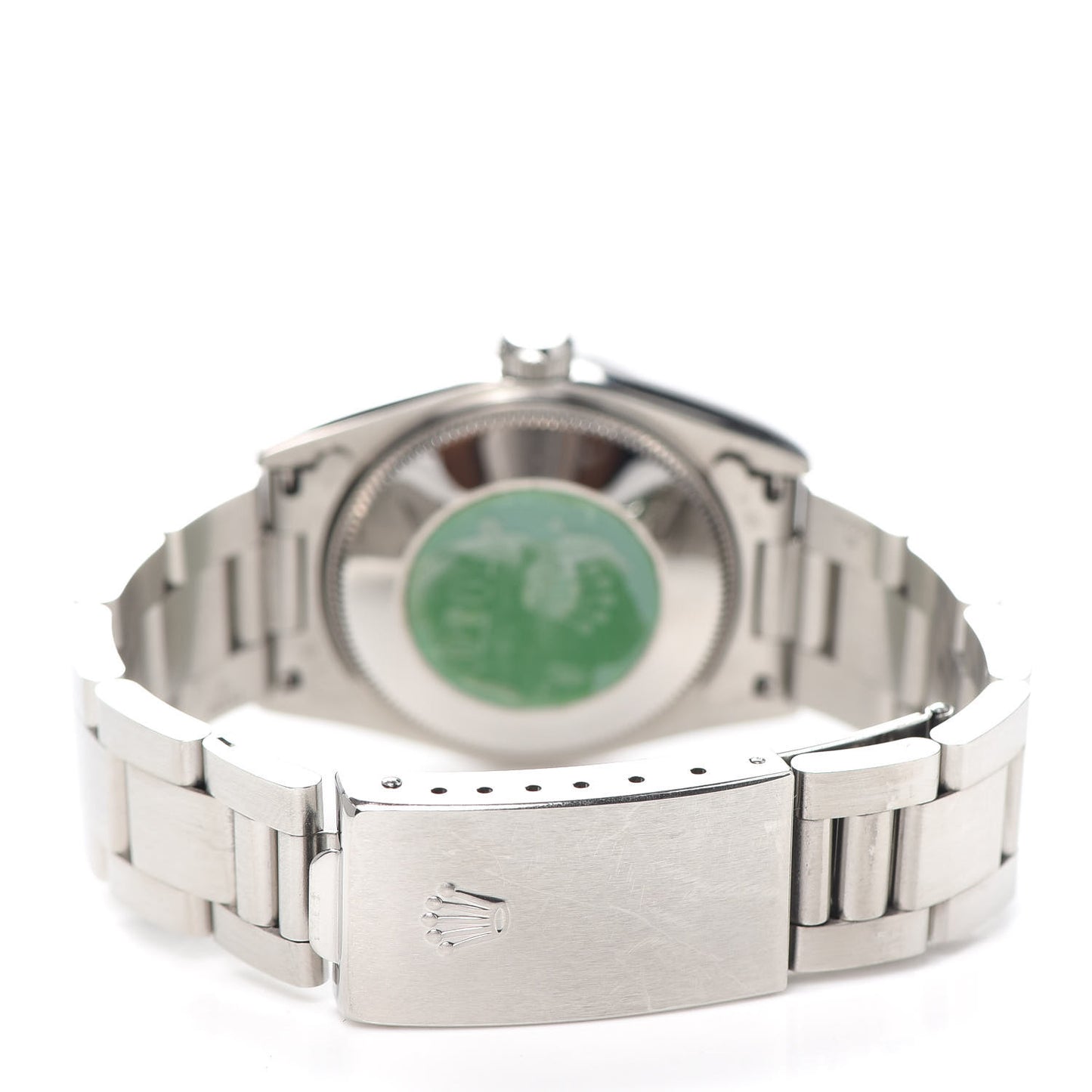 Stainless Steel 31mm Oyster Perpetual Watch Black 77080