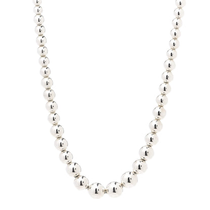 Tiffany Sterling Silver HardWear Graduated Ball Necklace 1 of 4
