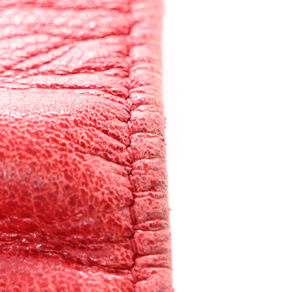 Chanel Caviar Sevruga Yen Wallet Red 11 of 15