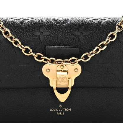 Louis Vuitton Empreinte Vavin Chain Wallet Black 8 of 11