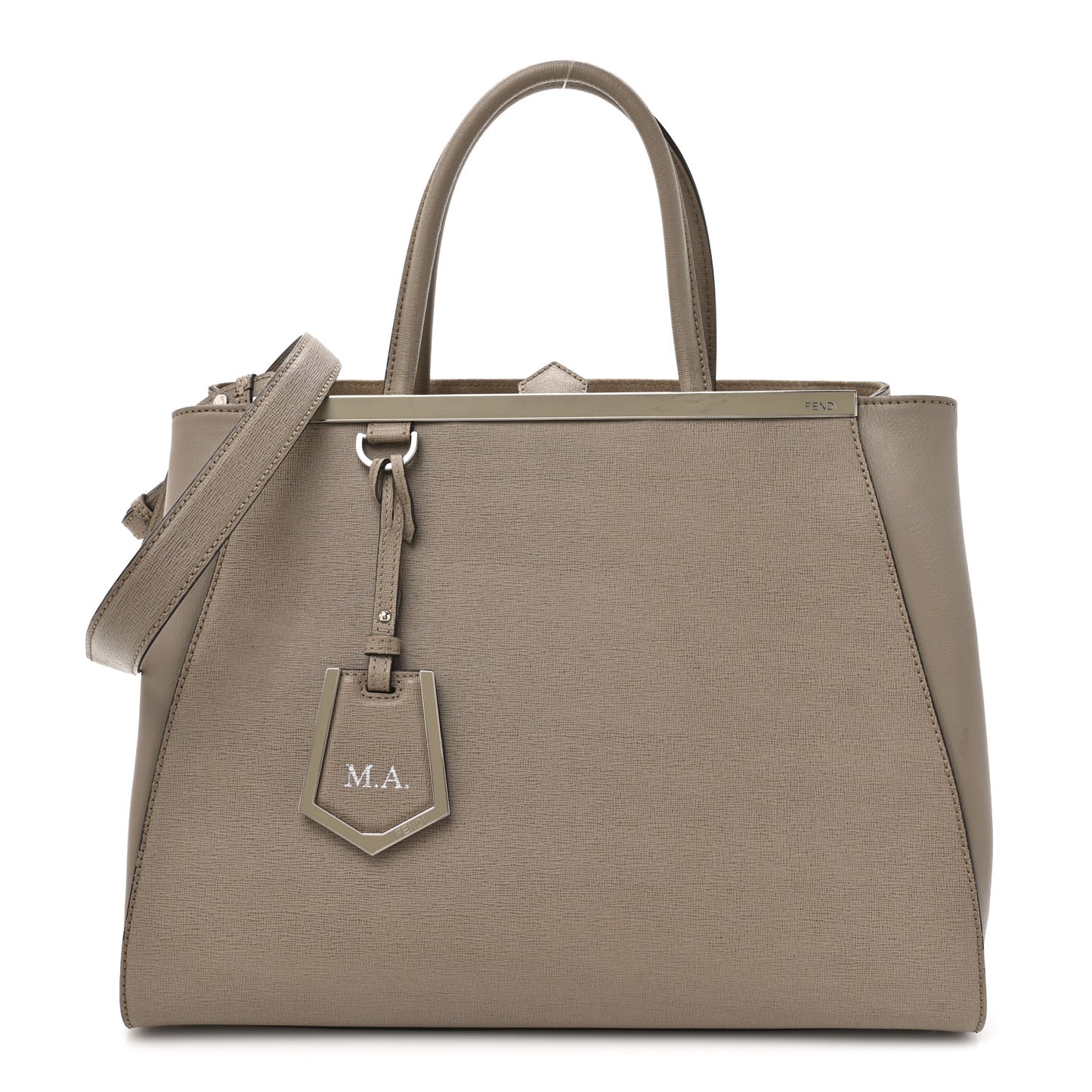 Vitello Elite Regular 2Jours Tote Tortora