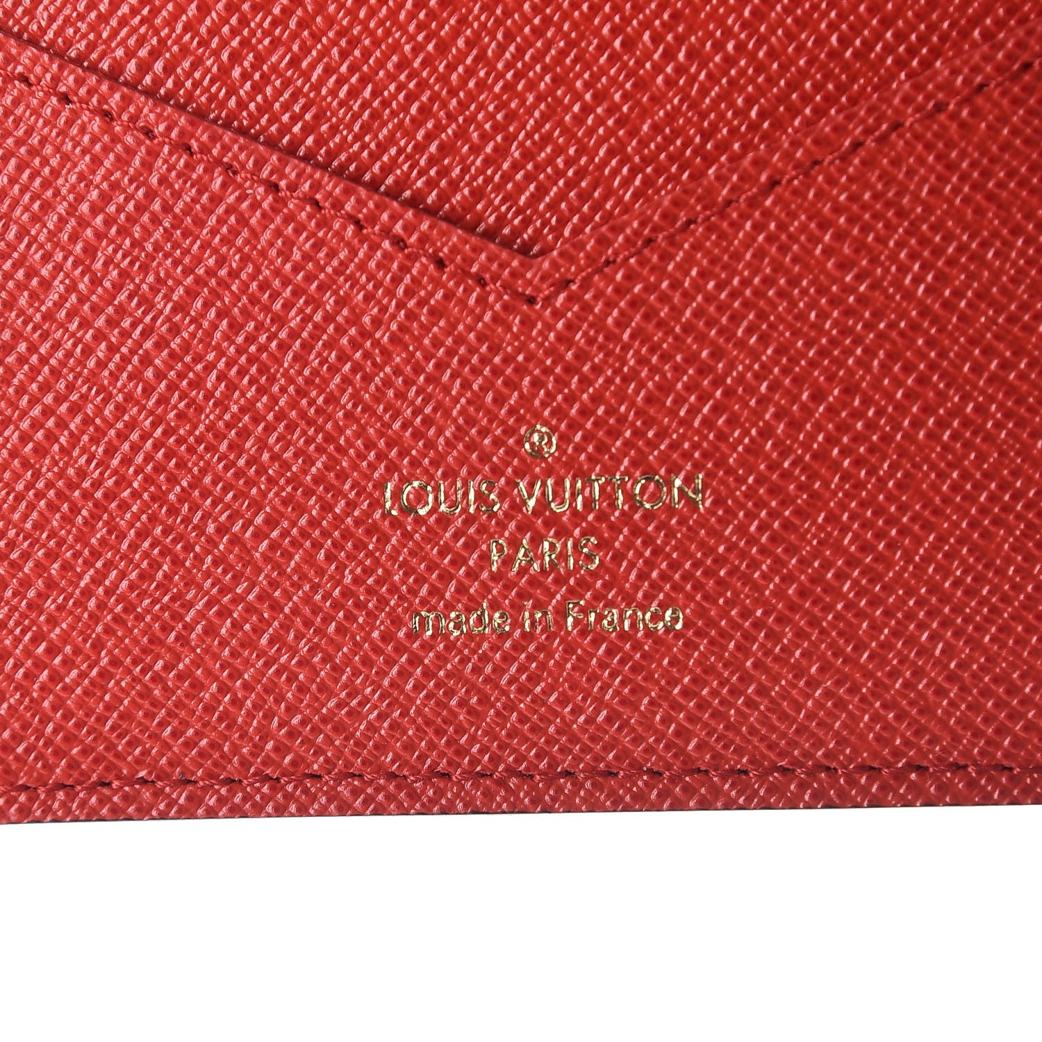 Louis Vuitton Monogram 2019 Christmas Animation Passport Cover Rouge 6 of 7