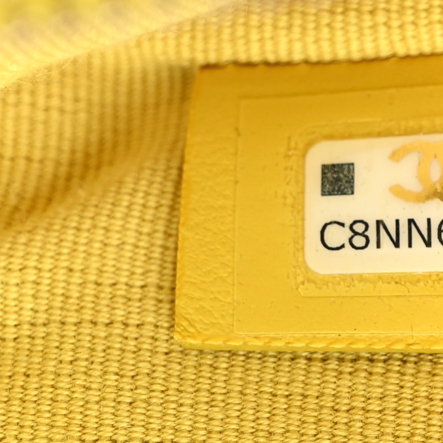 Chanel Caviar Quilted Zip Card Holder Wallet Yellow 7 of 8