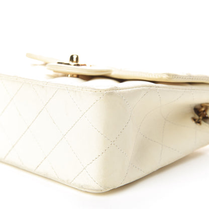 Chanel Lambskin Quilted Mini Square Flap White 10 of 31