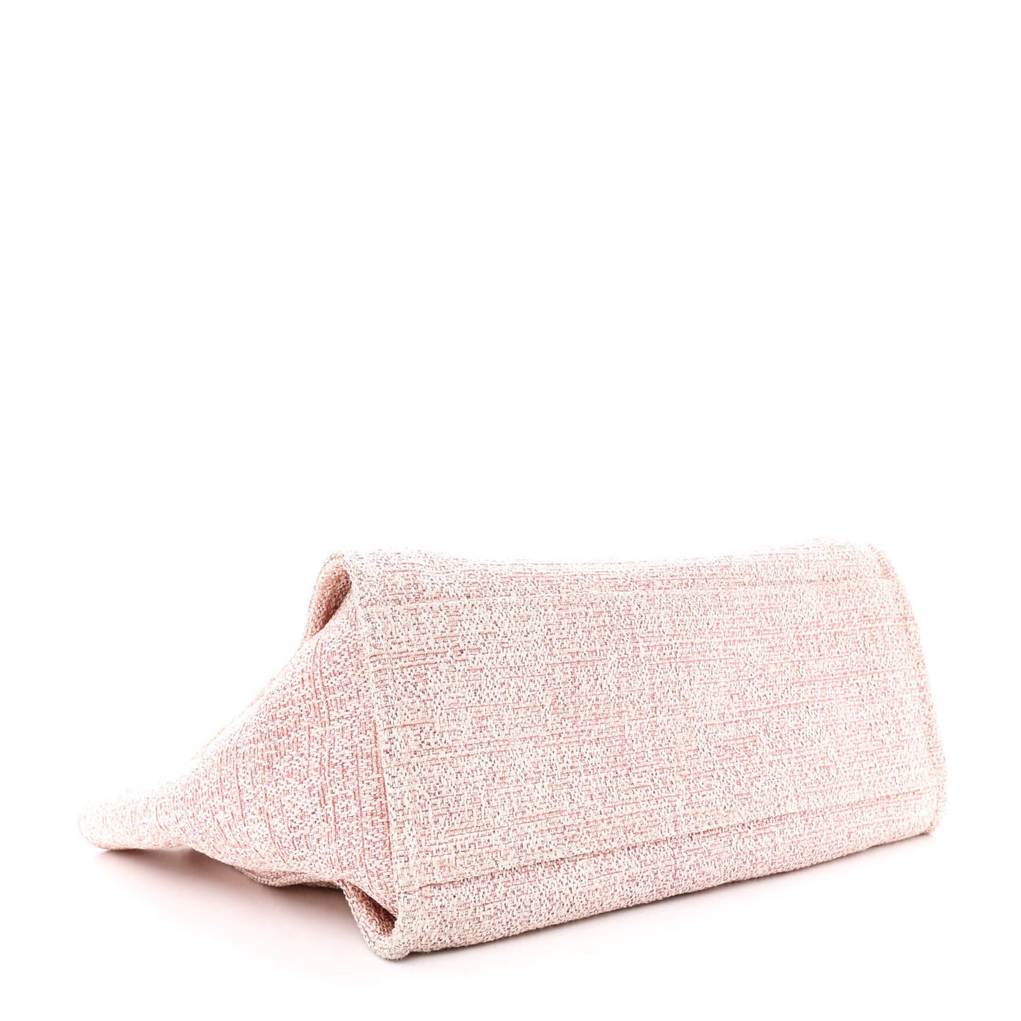 Lurex Boucle Deauville Medium Tote Pink