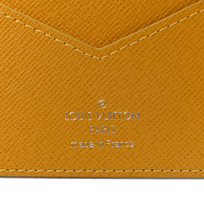 Louis Vuitton Damier Graphite Stamps Passport Cover Olive 6 of 8