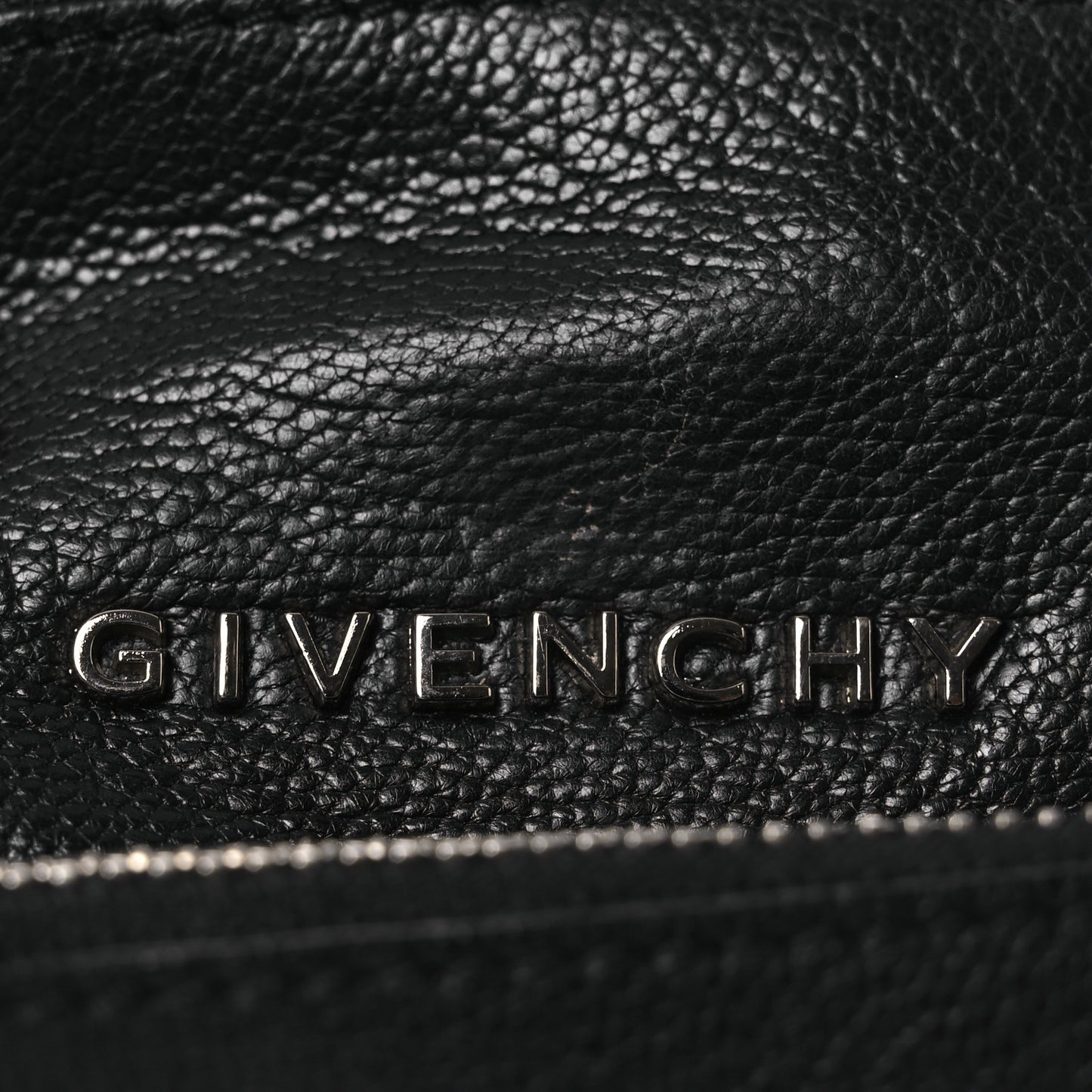 Sugar Goatskin Pandora Wristlet Black