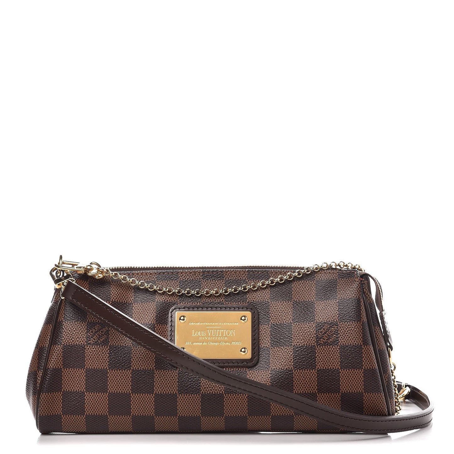 Damier Ebene Eva Clutch