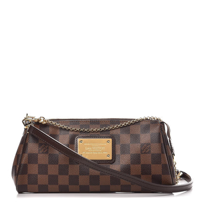 Louis Vuitton Damier Ebene Eva Clutch 1 of 7