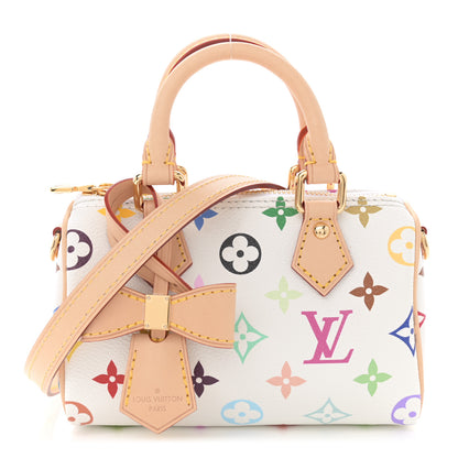 Louis Vuitton LV X TM Monogram Multicolor Nano Speedy White 1 of 10