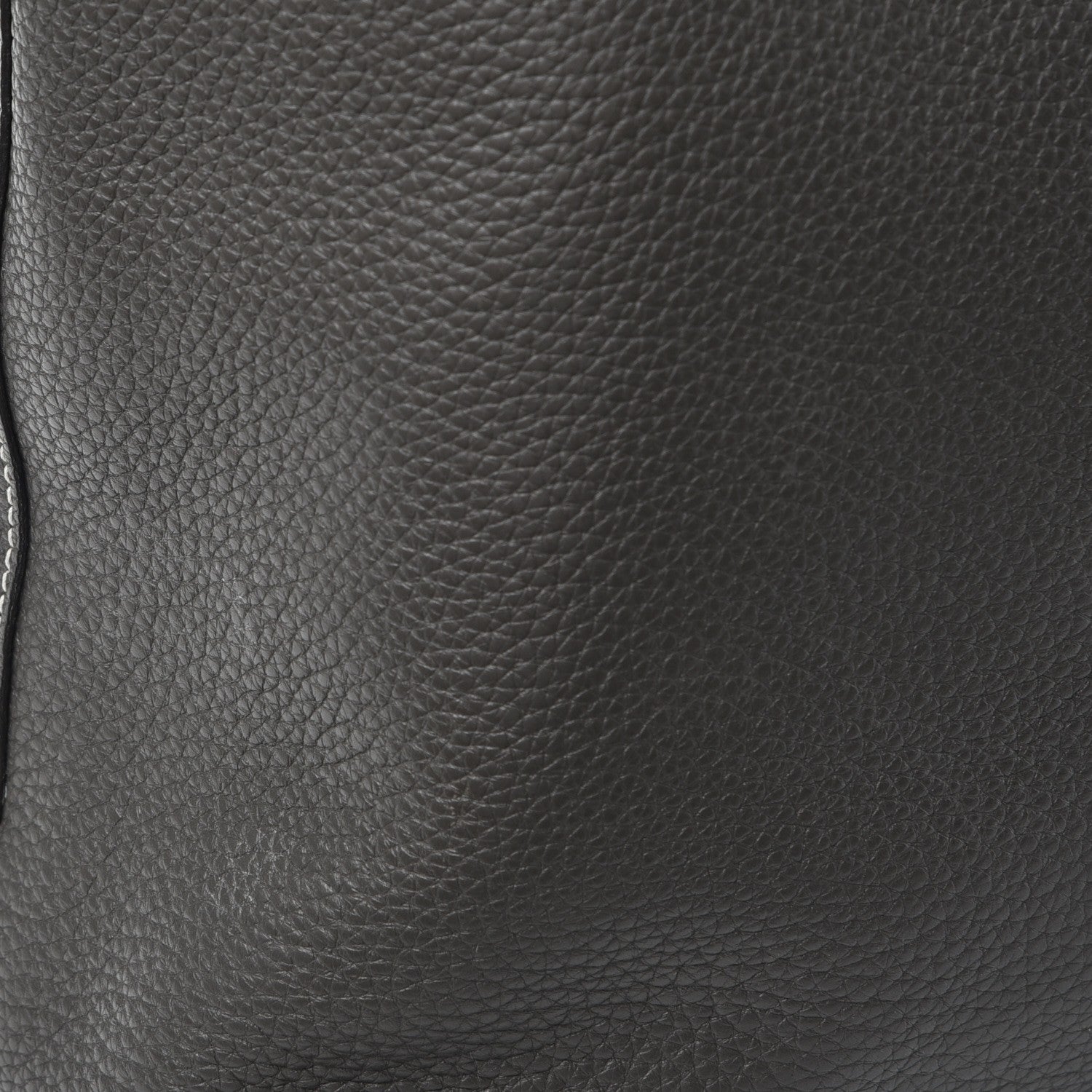 Hermes Taurillon Clemence Double Sens 36 Reversible Tote Graphite Bleu Electrique 13 of 24