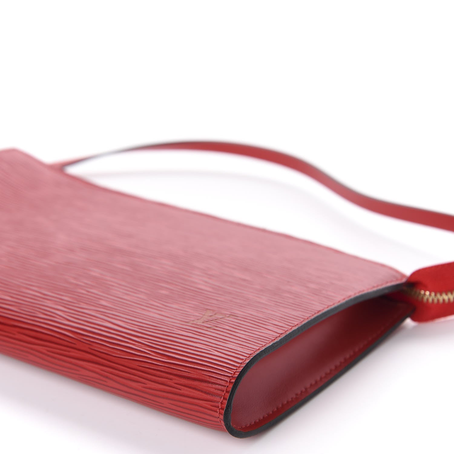 Louis Vuitton Epi Pochette Accessories 24 Castillan Red 7 of 10