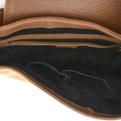 Gucci Suede Cudu Medium 1973 Shoulder Bag Marron Glace 5 of 10