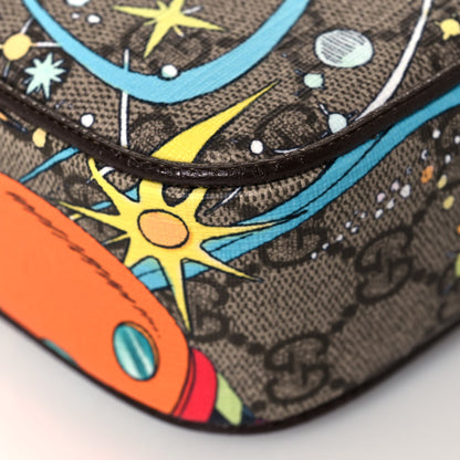 Gucci X DISNEY GG Supreme Monogram Donald Duck Small Belt Bag Beige Multicolor New Acero 11 of 13