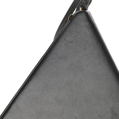 Saint Laurent Lambskin Pyramid Clutch Black 9 of 11