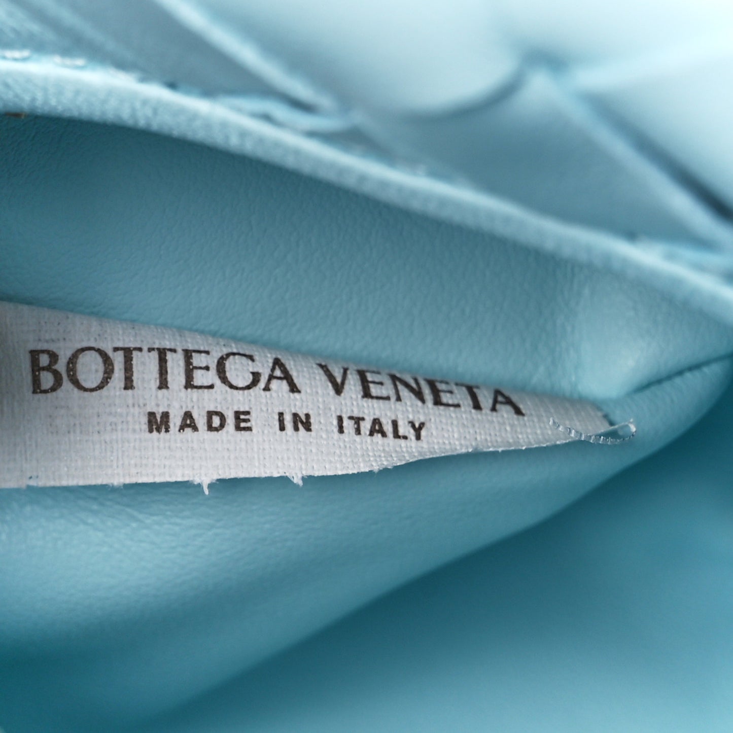 Nappa Intrecciato Mini Jodie Teal Washed