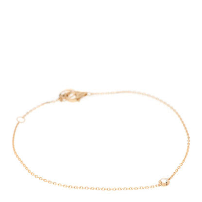 Cartier 18K Yellow Gold Diamond XS D'Amour Bracelet 1 of 5