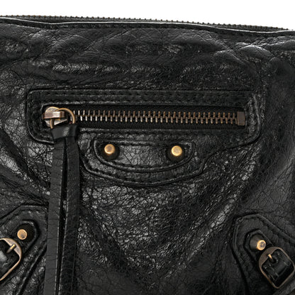 Balenciaga Agneau Classic Hardware XS Reporter Crossbody Black 8 of 10