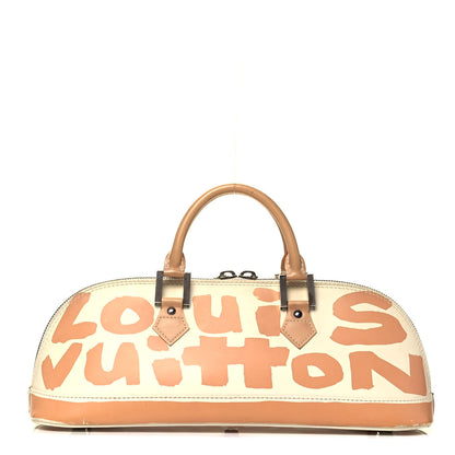 Louis Vuitton Graffiti Alma Horizontal Peach 1 of 7