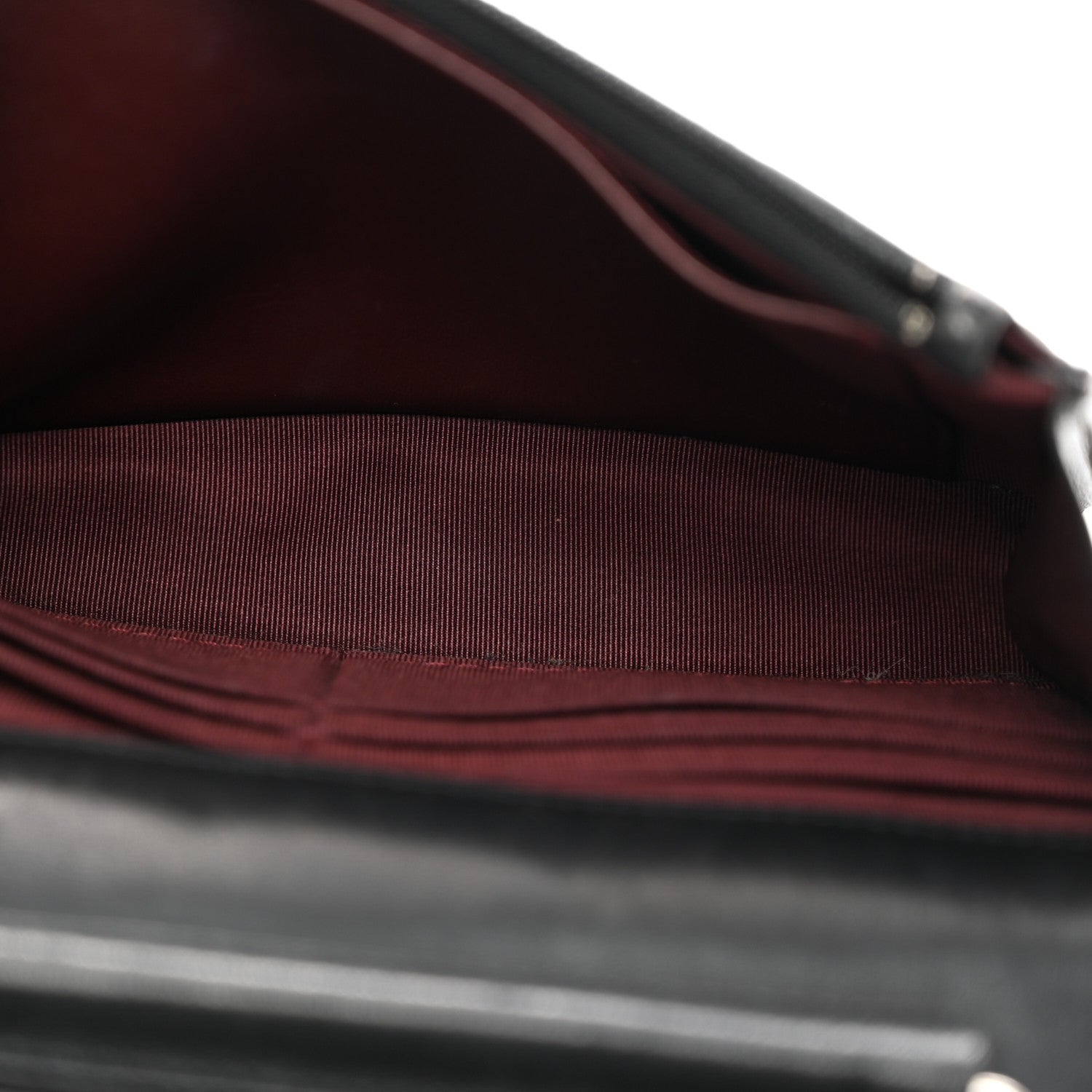 Chanel Lambskin Quilted Wallet On Chain WOC Black 5 of 11