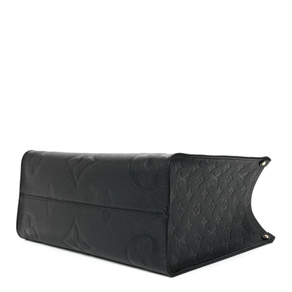 Louis Vuitton Empreinte Monogram Giant Onthego MM Black 8 of 10