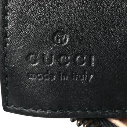 Gucci Calfskin Matelasse Printed Mini GucciGhost GG Marmont Chain Bag Black New Acquamarine 7 of 12