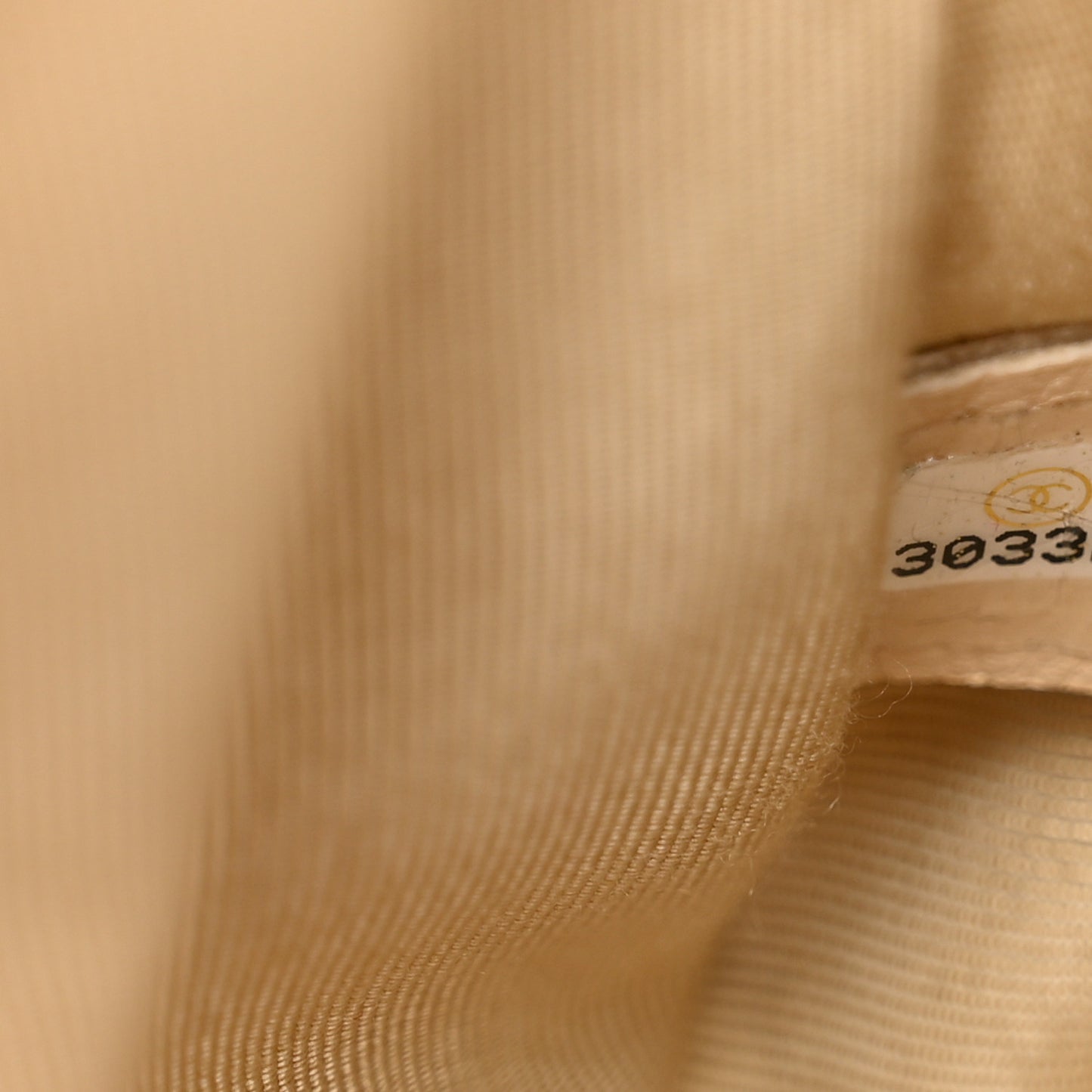 Goatskin Quilted Large Chanel 19 Flap Beige